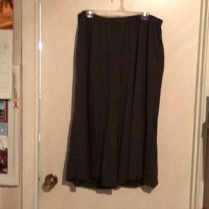 Charcoal, jersey gauchos, casual,